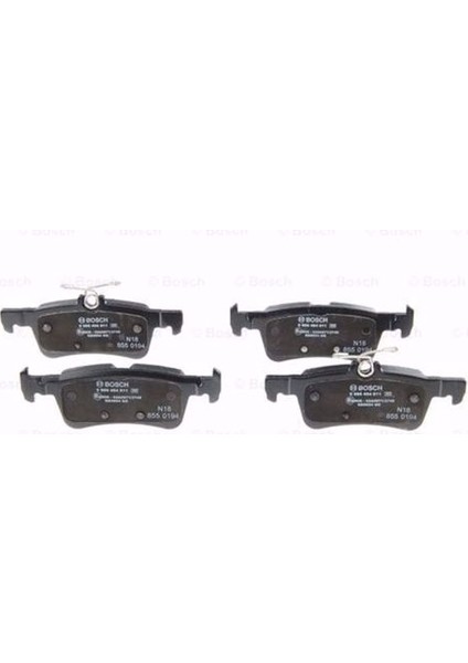 Peugeot 308 Iı 1.2 Thp 130 2013-2020 Bosch Arka Fren Balatası 1622590