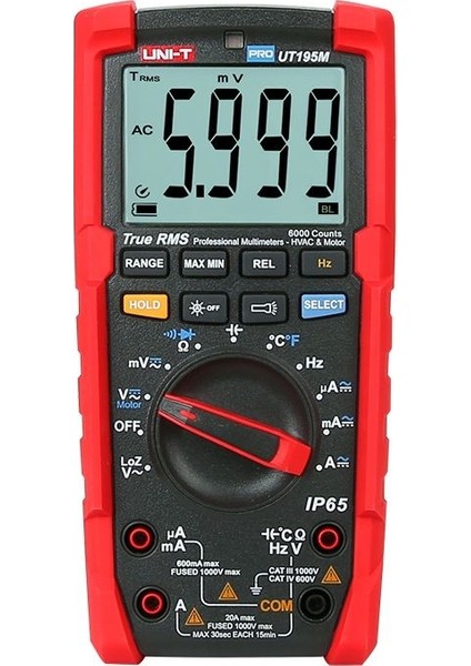 UT195M Profesyonel Multimetre -