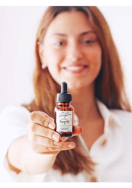 Saf Gül Yağı İçeren, Doğal Gül Yüz Bakım Yağı 30 ml