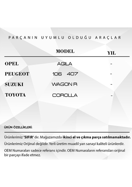 Alpha Auto Part Kilometre Km Motoru Şeffaf Milli Hyundai Bmw Mercedes Uyumludur