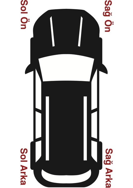 Bmw 7 Serisi E65 E66 Kapı Kilit Tamir Seti (Sol Kapı)