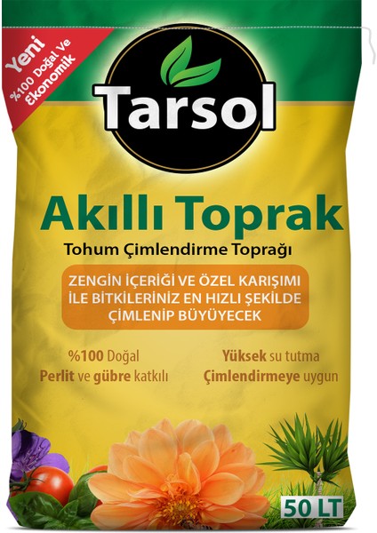 Akıllı Toprak Torf 50 Lt