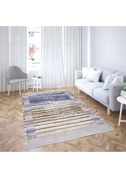 Batik Desen Renk Geçişli Dijital Baskı Yıkanabilir Kaymaz Taban Salon Halı ve Yolluk