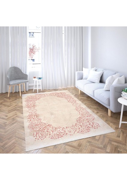 Osmanlı Model Çerçeveli Dijital Baskı Yıkanabilir Kaymaz Taban Göbekli Leke Tutmaz Salon Halı Yolluk fiyatları