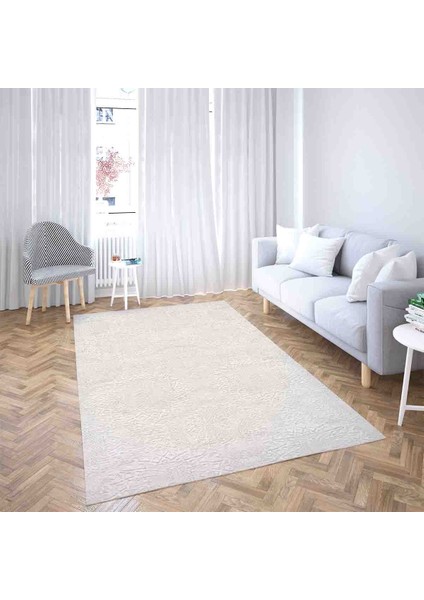 Kabartma Desenli Dijital Baskı Yıkanabilir Kaymaz Taban Leke Tutmaz Salon Halısı ve Yolluk