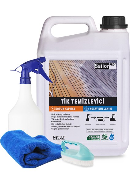 - Tik Temizleyici / 5kg (Teak Cleaner)