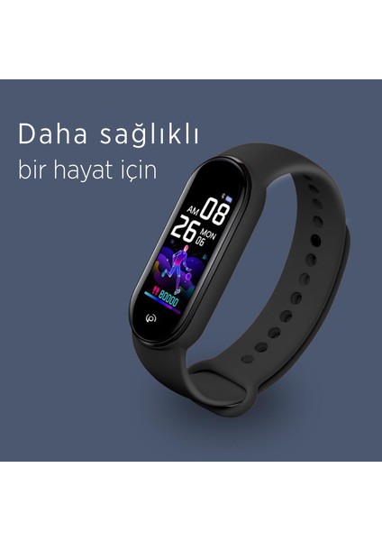 PSSW09 Smartstep Akıllı Bileklik Siyah