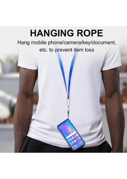 Örgülü Boyun Askılı Şarj Kablosu Mavi fiyatları