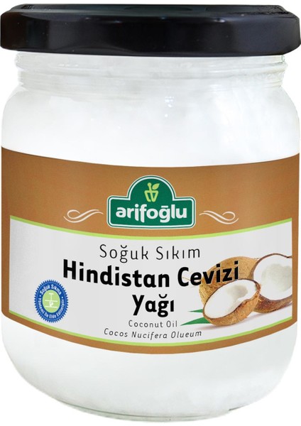 Hindistan Cevizi Yağı Soğuk Sıkım 200 ml