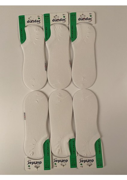 Erkek Sneaker Çorap Bambu Dikişsiz 6'lı