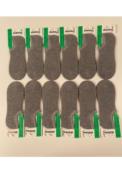 Erkek Sneaker Çorap Bambu Dikişsiz 12'li