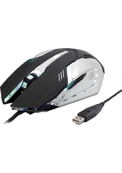 N101 Kablolu USB Ledli Mouse