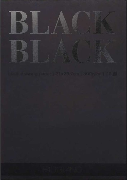 Black Pad A4 300 gr 20 Yaprak