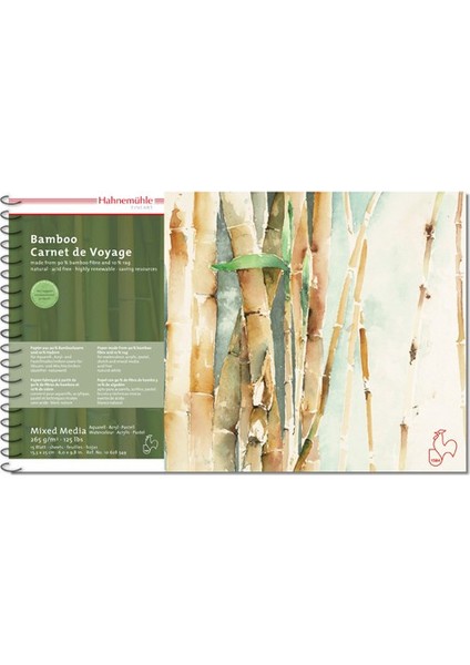 Bamboo Mix Ed Media Defter 15.3 x 25 cm 265 gr