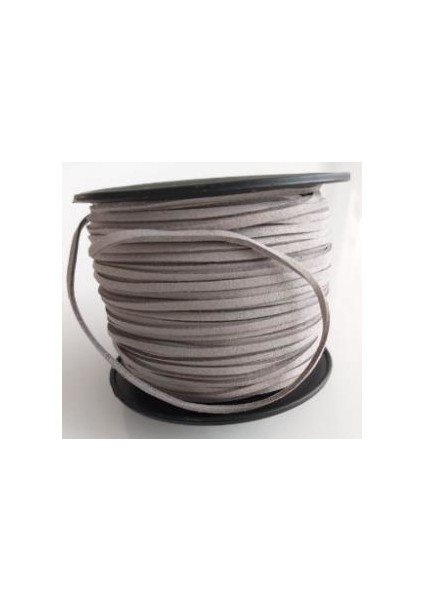 Nubuk Deri Ip Açık Gri No:16