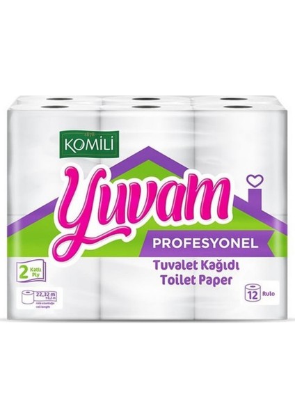 Yuvam Tuvalet Kağıdı 12'li * 4 Paket