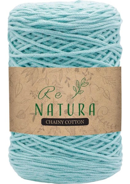 Mint Yeşil Chainy Cotton Ip