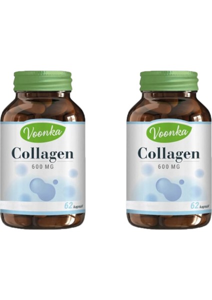 Collagen 600 Mg 62 Kapsül 2 Adet