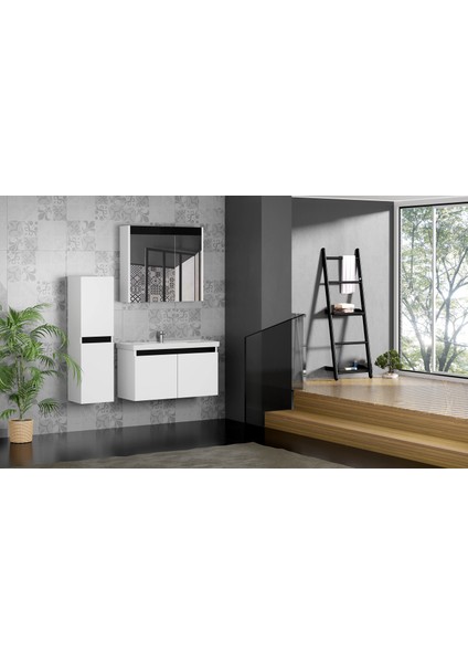 Banyo Venüs 80 cm Banyo Dolabı Boy Dolabı