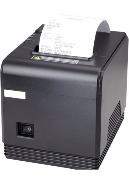 Q800 Termal 300MM/S Rulolu Usb,seri,ethernet Fiş Yazıcı