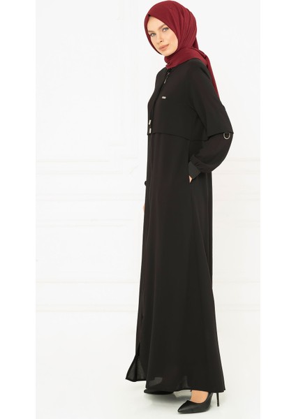 Spor Siyah Ferace 3163 modelleri