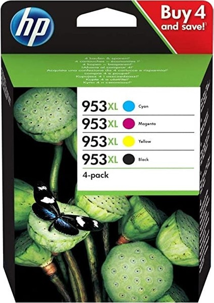 953XL 4 Renk Multipack Kartuş Takımı 3HZ52AE