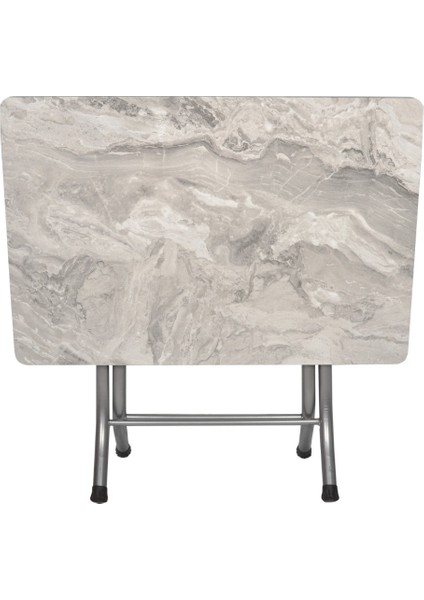 Mermer Desenli Katlanabilir Masa (60*90)