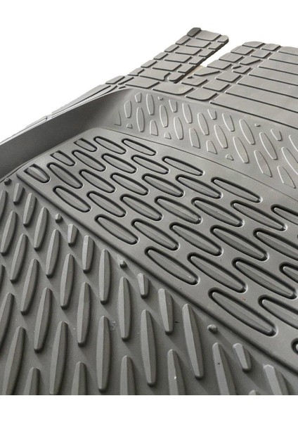 Teamcar Safir Fiat Fiorino 2007 2017 Gri Derin Havuzlu 3D Paspas modelleri