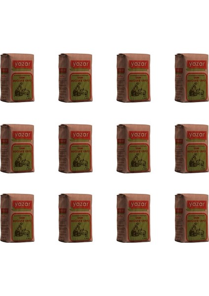Taş Değirmende Öğütülmüş Tam Buğday Unu 1 Kg. 12'li fiyatları