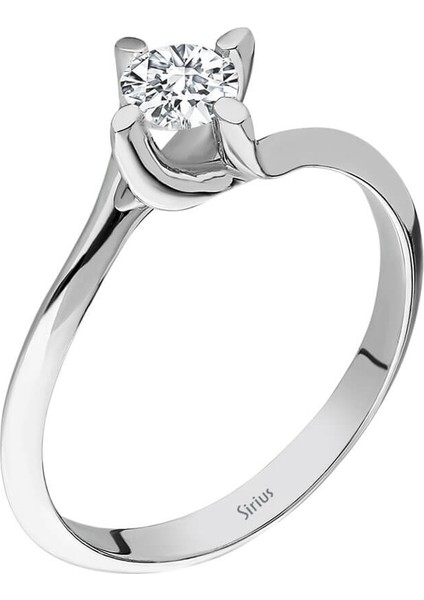 G Renk 0,33 Karat Pırlanta Tektaş Yüzük 0423R0155 fiyatları