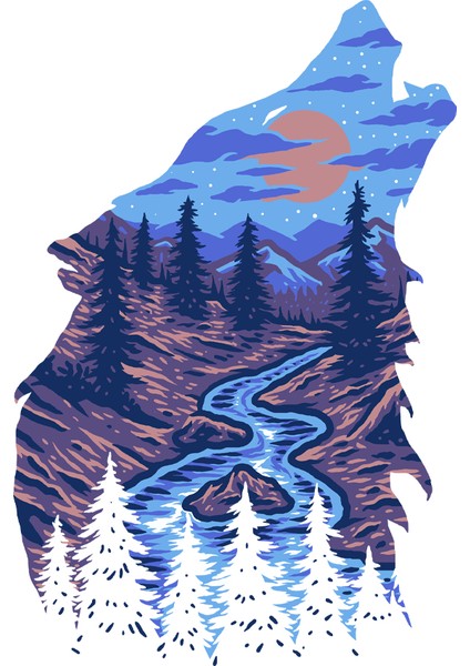 Sonsuz Kurt Sticker - Kurt Özel Serisi