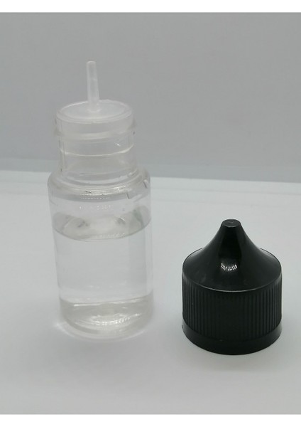30ML Şeffaf Gorilla Şişe+Siyah Kapak,plastik Şişe,boş Şişe,likit Şişesi,50 Adet