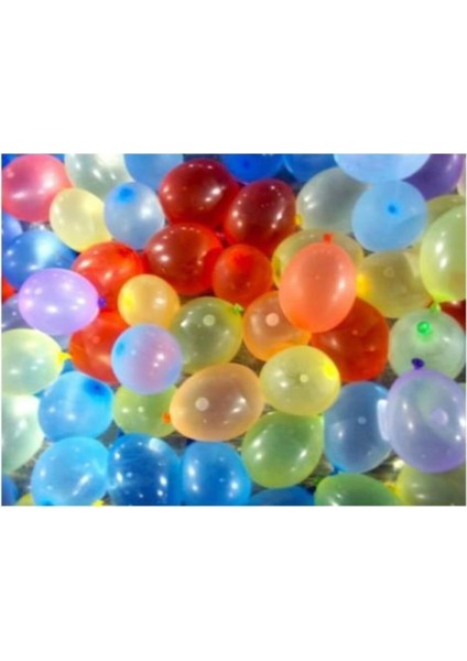 10 Adet Su Balonu karişik renkli