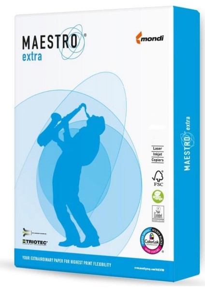 Maestro Extra A4 Gramajlı Fotokopi Kağıdı 90 gr 1 Koli 5 Paket fiyatları