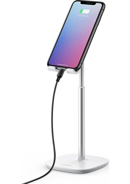 Yüksekliği Ayarlanabilir Masaüstü Telefon Standı Silver fiyatları