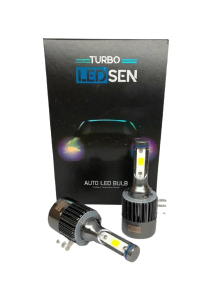 H4 Led Xenon 12V Mini Gövde Yeni Nesil Led