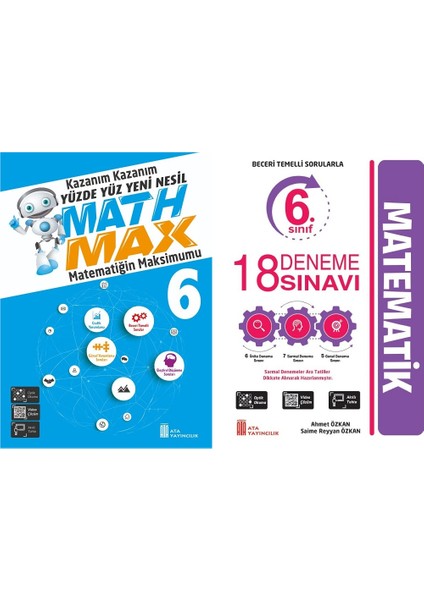 6. Sınıf Yeni Nesil Math Max - Deneme Sınavı