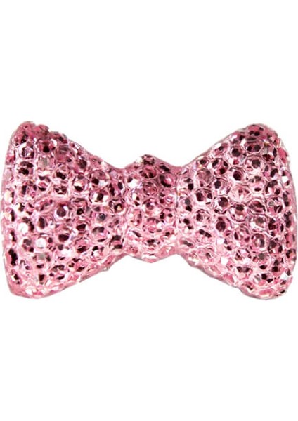 Polyester Papyon Fiyonk, 2,0 x 1,0 cm - 25 Adet - PEMBE indirimleri