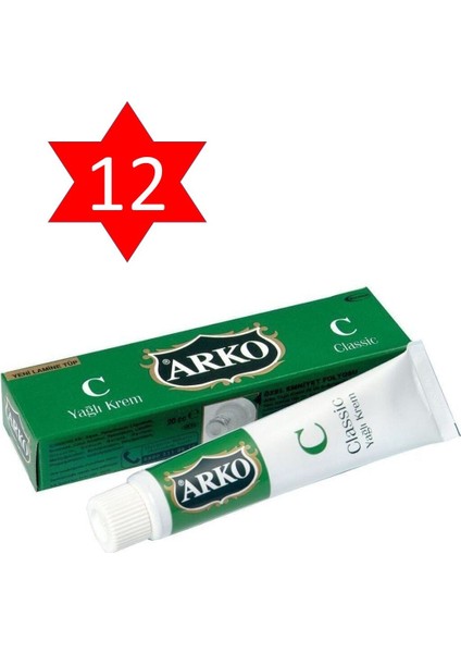 Nem KLasik Yağlı Krem 20 cc 12 'Li Paket