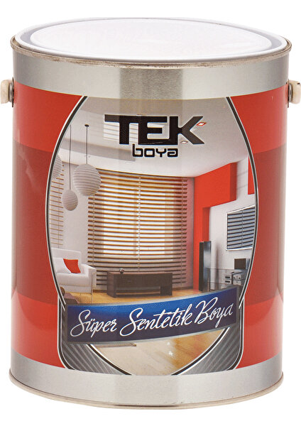 Tek Boya Tek Süper Sentetik Yağlı Boya Açık Kahve 0.75 Lt