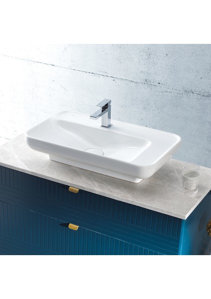 Seramik Cerastyle Lal 70 cm Lavabo