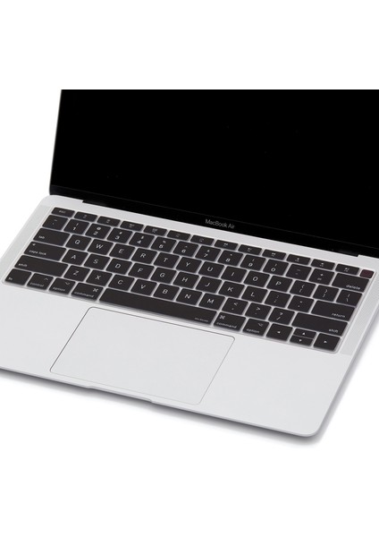 Laptop Macbook Air ile Uyumlu Klavye Koruyucu A1932 2018/2019 Amerika İngilizce Baskılı modelleri