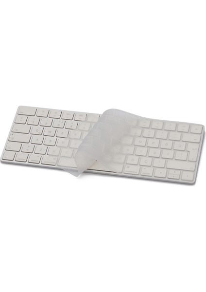 Apple Magic Keyboard-2 ile Uyumlu Klavye Koruyucu A1644 Model Türkçe Baskı