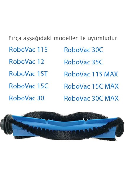 Eufy Robovac 11S 25C 35C Uyumlu Ana Fırça