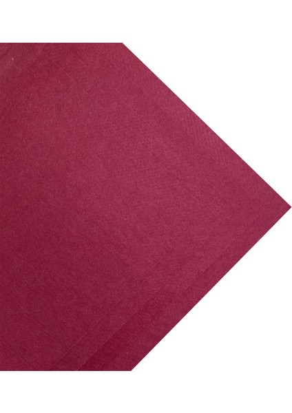 Toptan Keçe Kalın Keçe Hobi Keçe 2 mm 50 x 50 cm Bordo