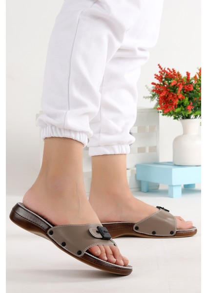 6500 Minelli Orto Pedik Bayan Terlik Ayakkabı