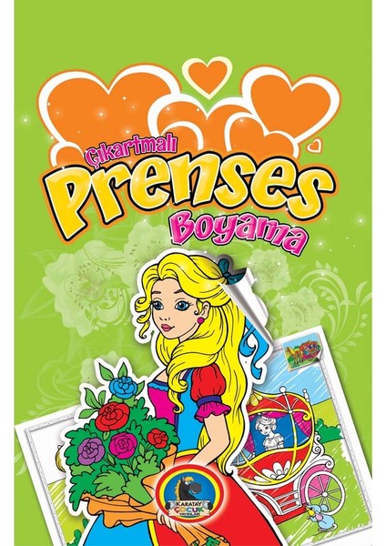 Prenses Boyama Stickerlı 16 Sayfa 4 Kitap