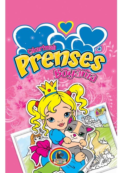 Prenses Boyama Stickerlı 16 Sayfa 4 Kitap