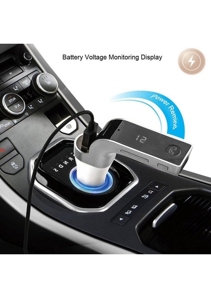 Carg7 Micro Sd USB Girişli Bluetooth Araç Kiti