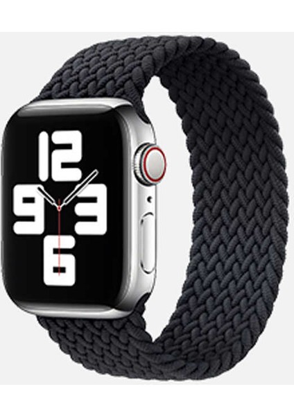 Apple Watch 38MM - Kordon Medium Kordon Krd-32 - Siyah
